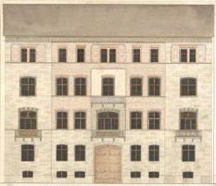 Braunmühl, Anton von; Fassade - Teilansicht