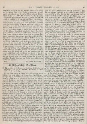 59-64 Kirchlich-politische Broschüren