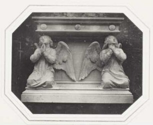 Basis eines Denkmals : Basis eines Denkmals. Daguerreotypie um 1840