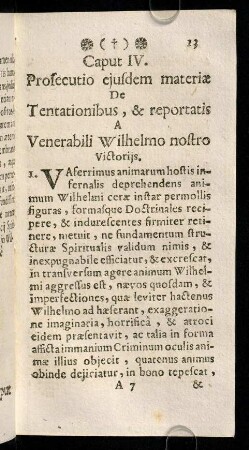 13-23, Caput IV. - VI.