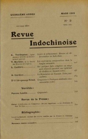 Mars 1912. No. 3.