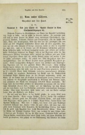 III. Rom unter Cäsaren