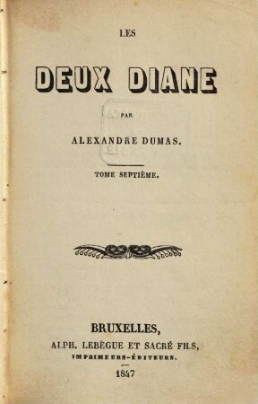 Les deux Diane, 7