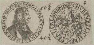 Bildnis von Carolvs Lvdovicus, Kurfürst von Pfalz
