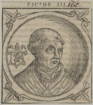 Bildnis von Papst Victor III.