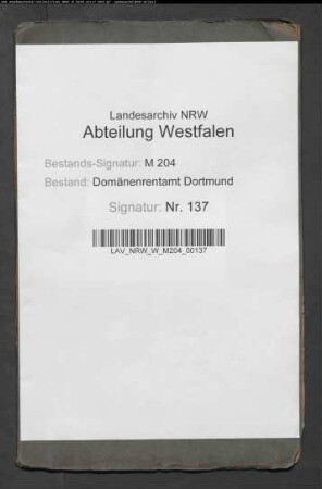 Umwandlung des von Bosselmann genannt Altena in Niedersprockhövel zu zahlenden Sack- und Flachszehnten in Sprockhövel in Geldrente