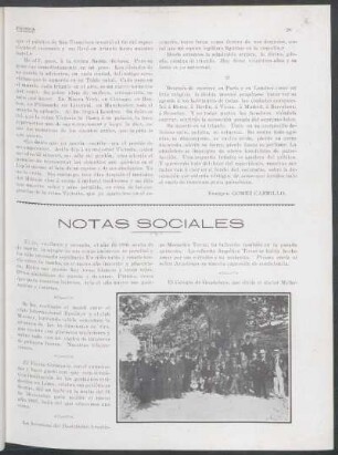 Notas sociales