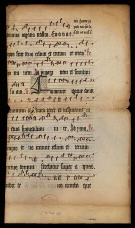 Antiphonale (Fragment)