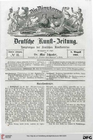 Nr. 31 (4. August 1861)