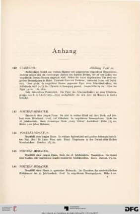 Anhang (Nr. 142-156)