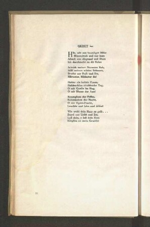 Gedicht: Gebet