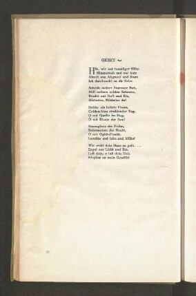Gedicht: Gebet