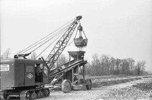 Märkt: Schottersortiermaschine für Deckenbau