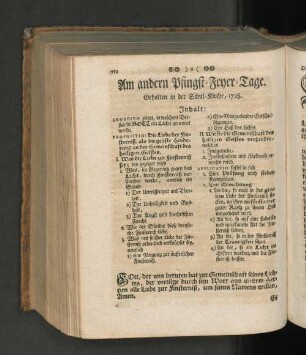 Am andern Pfingst-Feyer-Tage. [u. a.]