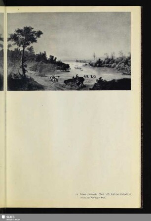 23. Johann Alexander Thiele: Die Elbe bei Zschachwitz
