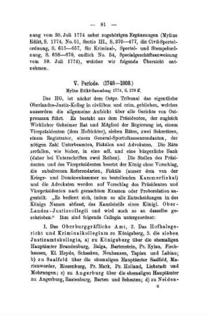 V. Periode. (1748-1808)