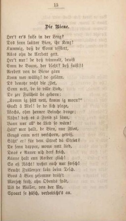 Die Biene.
