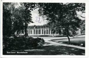 Bad Elster. Wandelhalle