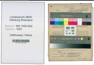 Entnazifizierung Helma Veldhuesen , geb. 27.09.1911 (Friseuse)
