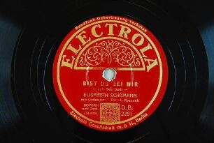 Bist du bei mir / Joh. Seb. Bach
