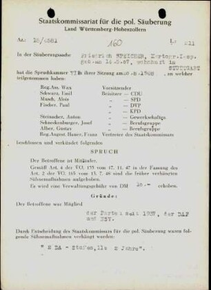 Speicher, Friedrich