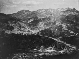Hochland : Blick über das Hochland östlich des Berges Tomorr