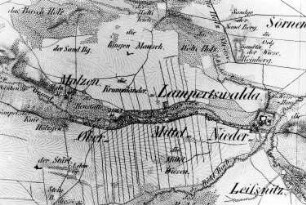 Cavertitz-Lampertswalde. Oberreit, Sect. Oschatz, 1839/40