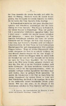 Die isolirte Unterbindung der Vena femoralis communis : Inaug.-Diss.