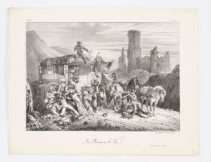 La Bourse ou la Vie!, Blatt 1 der Folge "Album pour 1828"