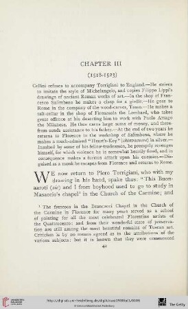 Chapter III (1518-1523)