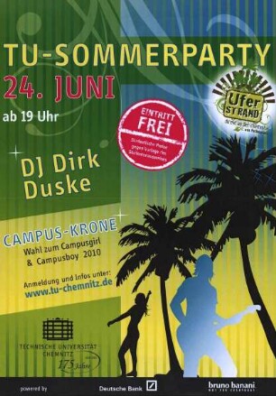 TU-Sommerparty