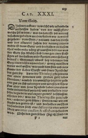 Cap. XXXI. Vom Geitz.