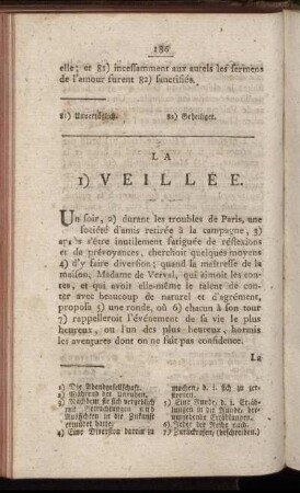 La Veillée