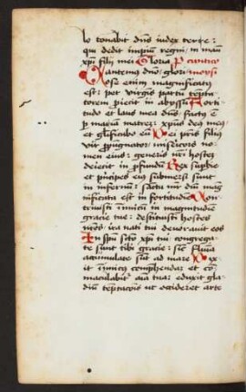 Canticum Moysis I