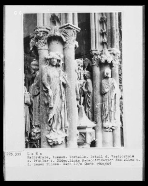 Personifikation des Alten und Neuen Bundes