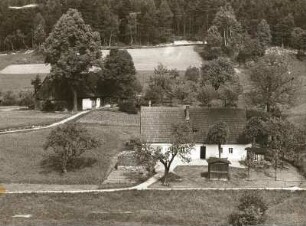 Saalberg ( Zachełmie). Kleinbauernhäuser
