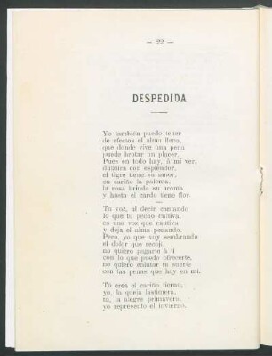Despedida