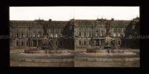 Würzburger Residenz mit Frankoniabrunnen