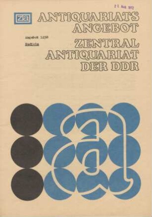Nr. 1258: Medizin