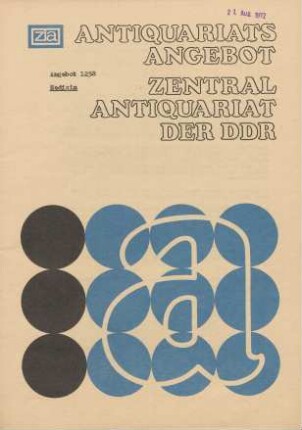 Nr. 1258: Medizin
