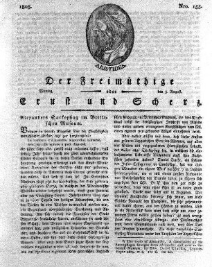 Nro. 155, Montag den 5. August