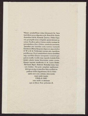 Probedruck für die Hebräische Bibel