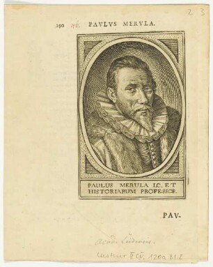 Bildnis des Paulus Merula