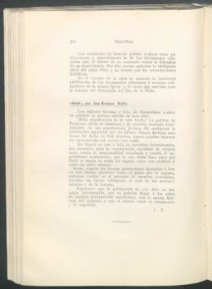"Ariel", por José Enrique Rodó