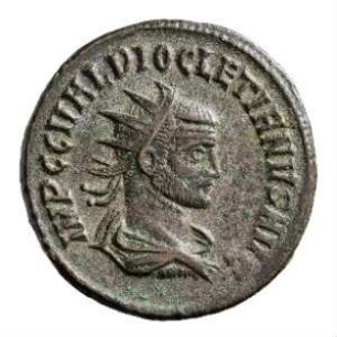 Münze, Antoninian, 284 - 305 n. Chr.
