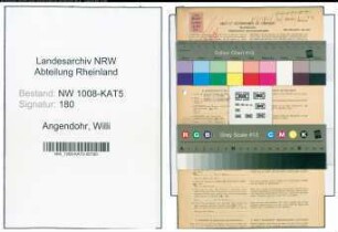 Entnazifizierung Willi Angendohr , geb. 17.02.1910 (Landwirt)