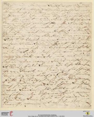 Brief von Achim von Arnim an Clemens Brentano