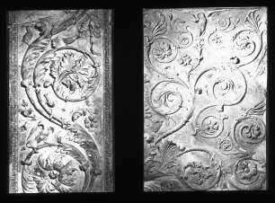 Florenz, zwei Reliefplatten, in den Uffizien?