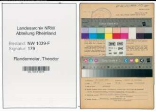 Entnazifizierung Theodor Flandermeier , geb. 31.08.1904 (Ingenieur)