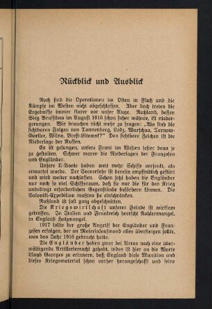 45-49, Rückblick und Ausblick